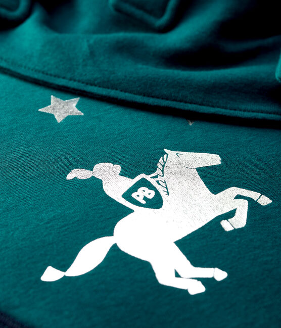 Kit de caballero de algodón verde PINEDE/azul SMOKING